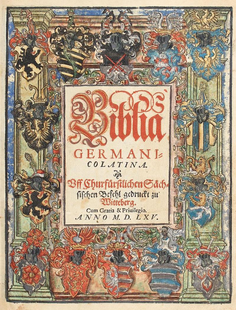 Bibl german lat1565