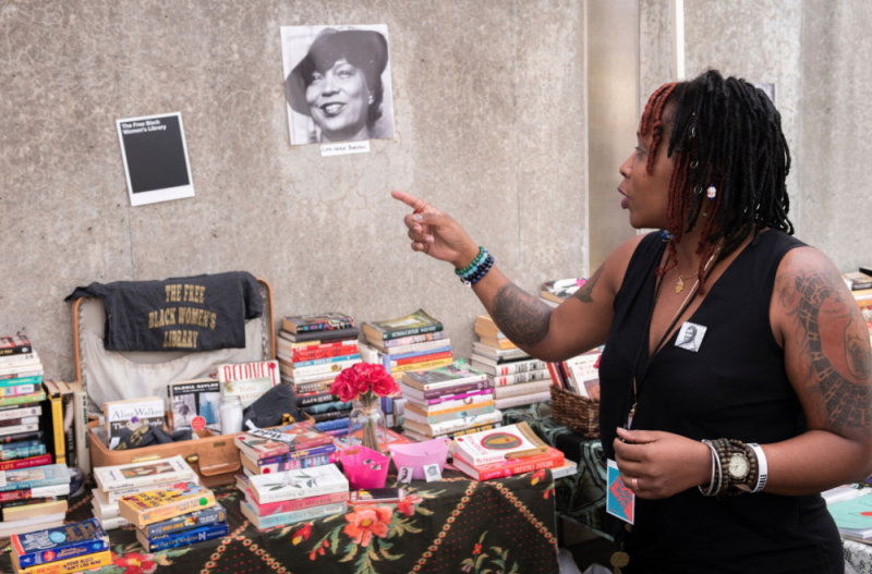 The Free Black Women's Library. Photo by Azikiwe Mohammed.