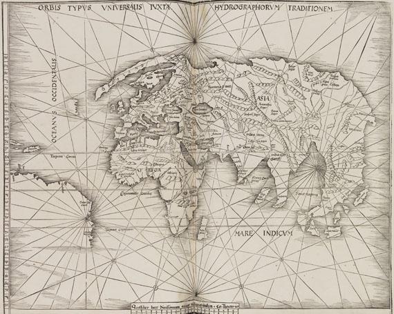 € 100.000* Aufruf: € 80.000 Nr. 026: Claudius Ptolemaeus – Geographie opus novissima traductione, 1513