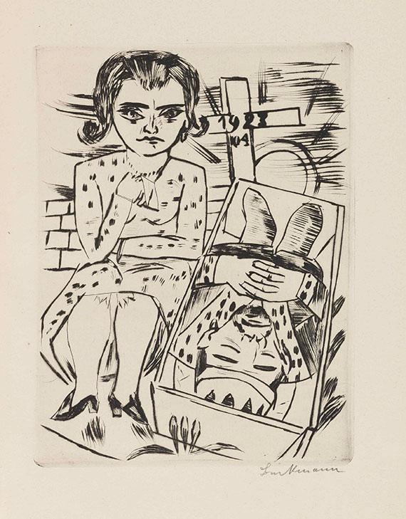 € 62.500* Aufruf: € 7.000 Nr. 061: Max Beckmann – Brentano, Fanferlieschen Schönefüßchen