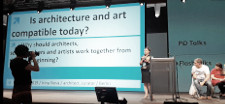 Gastvortrag / Public speaking   Is Architecture and Art Compatible Today? FLASH TALKS / Prague Quadrennial  Mehr/more >>>  Lektor/Speaker: Irina Ilieva Ort/Venue: Prague Exhibition Grounds, Krizik E 13. Juni 2019