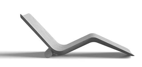 Salvatori Curl chaise lounge by Piero Lissoni