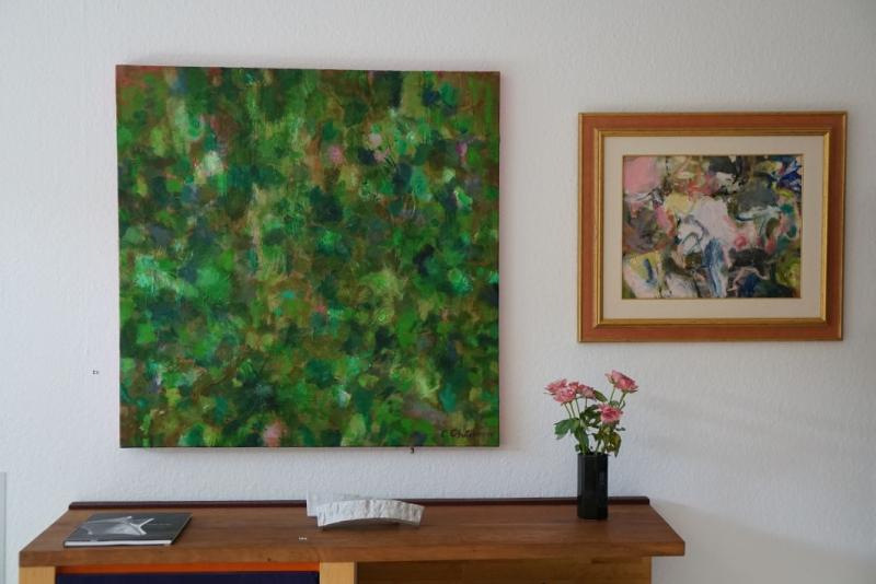 Bild 19: Carla Chlebarov, Klassiker, Öl auf Leinwand2012, 50&40 cm mit "klassischem" Rahmen: 900 €