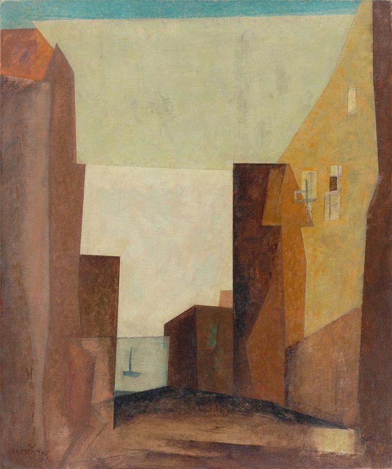 Lyonel Feininger  „Cammin". 1934. Öl auf Leinwand. 60,5 x 50,5 cm. EUR 500.000–700.000