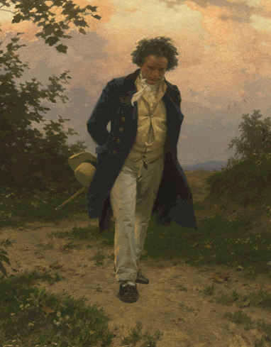 Julius Schmid, Beethoven (Ausschnitt), um 1901, Wien Museum