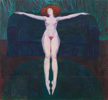 0362  Ernst Fuchs  Die Rast der Ballerina, 1970  € 40.000 - 80.000