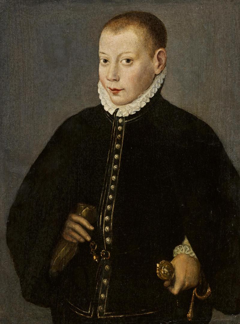 Sofonisba Anguissola (Um 1531 – 1625)  Knabenporträt | Öl auf Holz | 37 x 28cm Schätzpreis: 35.000 – 45.000 €