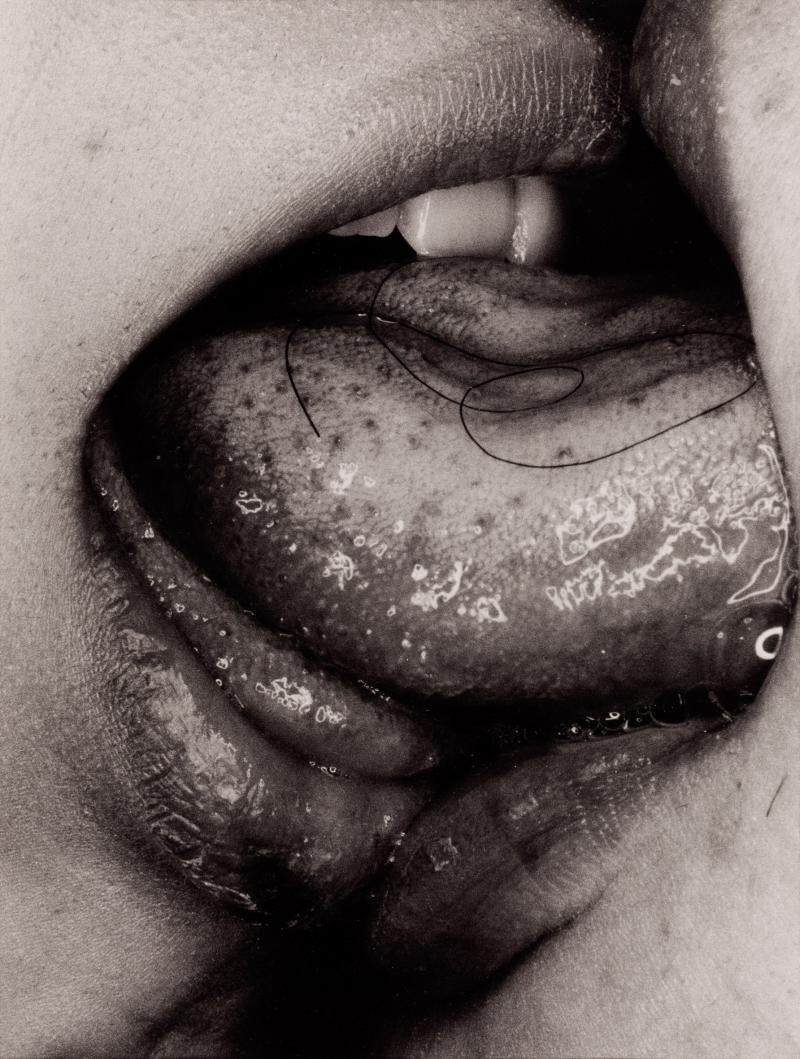 Tongue, from the series »Erotos«, 1993 © Nobuyoshi Araki, courtesy Fotosammlung OstLicht