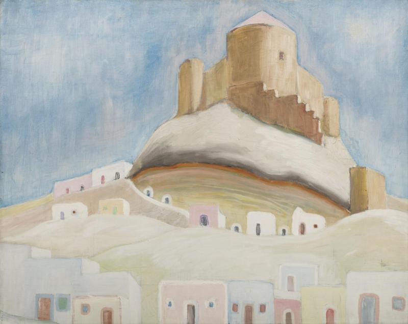 Walter Gramatté (1897–1929) Almería, 1927 Öl auf Leinwand, 76 x 95 cm © Hamburger Kunsthalle / bpk Foto: Christoph Irrgang