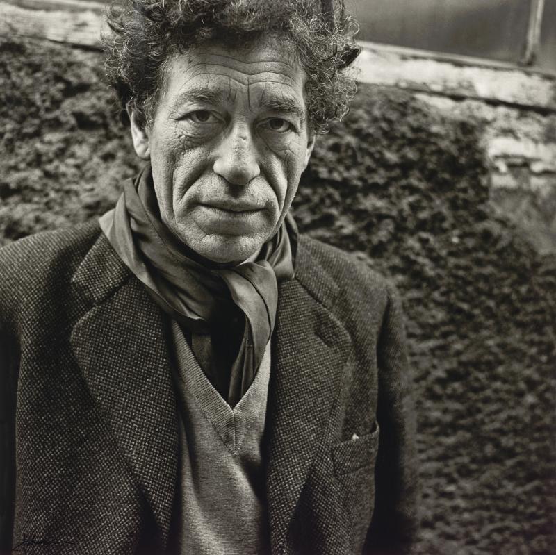 Franz Hubmann Alberto Giacometti (1901-1966), 1957 Silbergelatineabzug ALBERTINA, Wien – Schenkung Sammlung Helmut Klewan © Franz Hubmann | Imagno | picturedesk.com