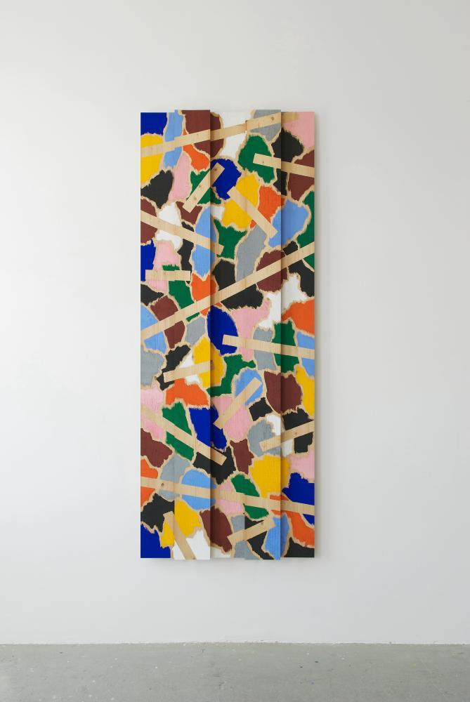 Alfonso Hüppl Holzrelief, 2010