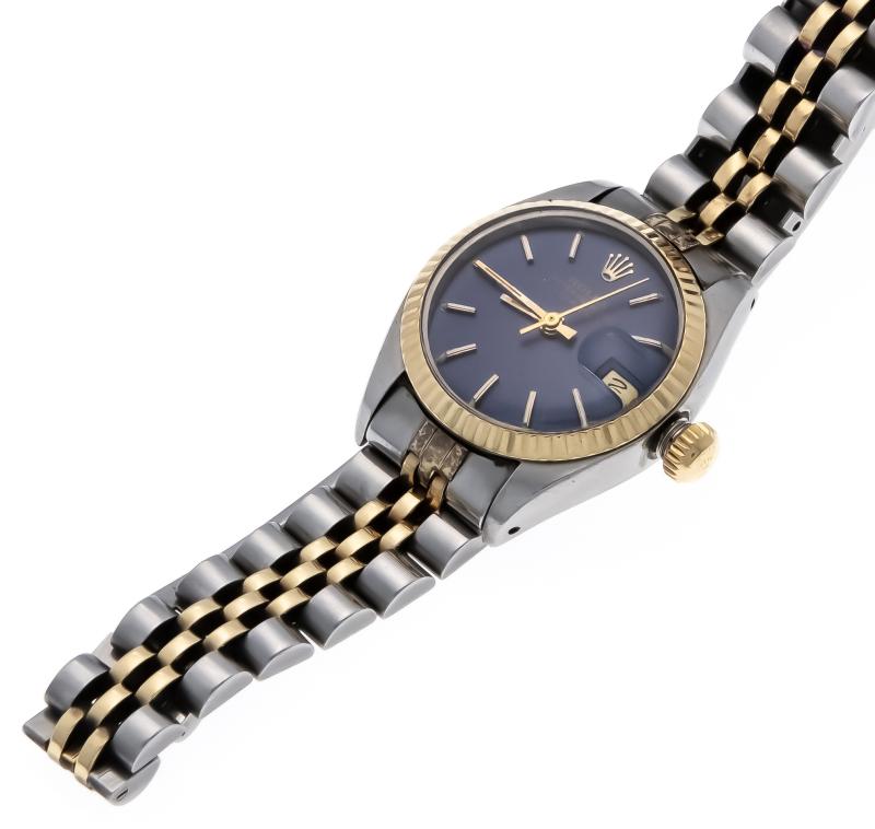 Los: 930 Rolex Datejust Damenarmbanduhr, Stahl/Gold, Ref Startpreis 1.200 EUR