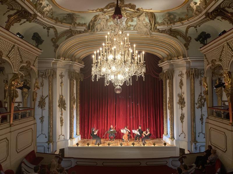 Konzert im Schlosstheater des Neuen Palais © Musik in Brandenburgischen Schlössern e.V.