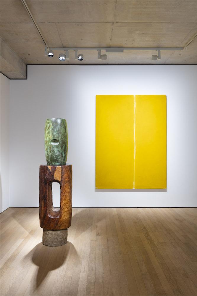 William Turnbull, Centenary Retrospective, installation view. Courtesy: Offer Waterman and Turnbull Studio; Photo: Lucy Dawkins