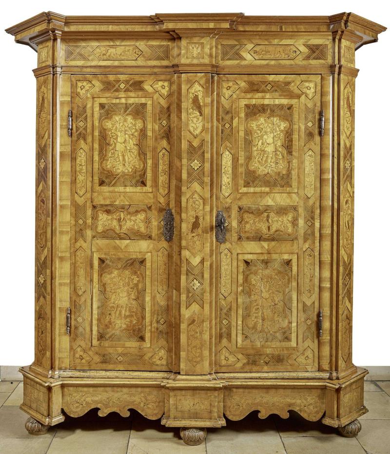 Sehr feiner Barockschrank — Österreich, Linz - um 1730/40