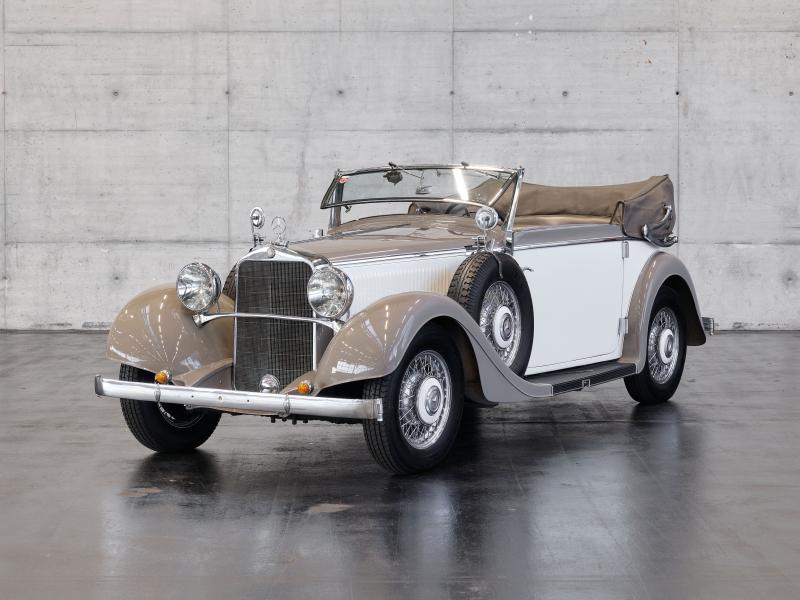 Nr. 61: 1934 Mercedes-Benz Typ 290 Cabriolet C; eines von nur 50 gebauten Cabriolet C, Schätzwert € 260.000 - 340.000