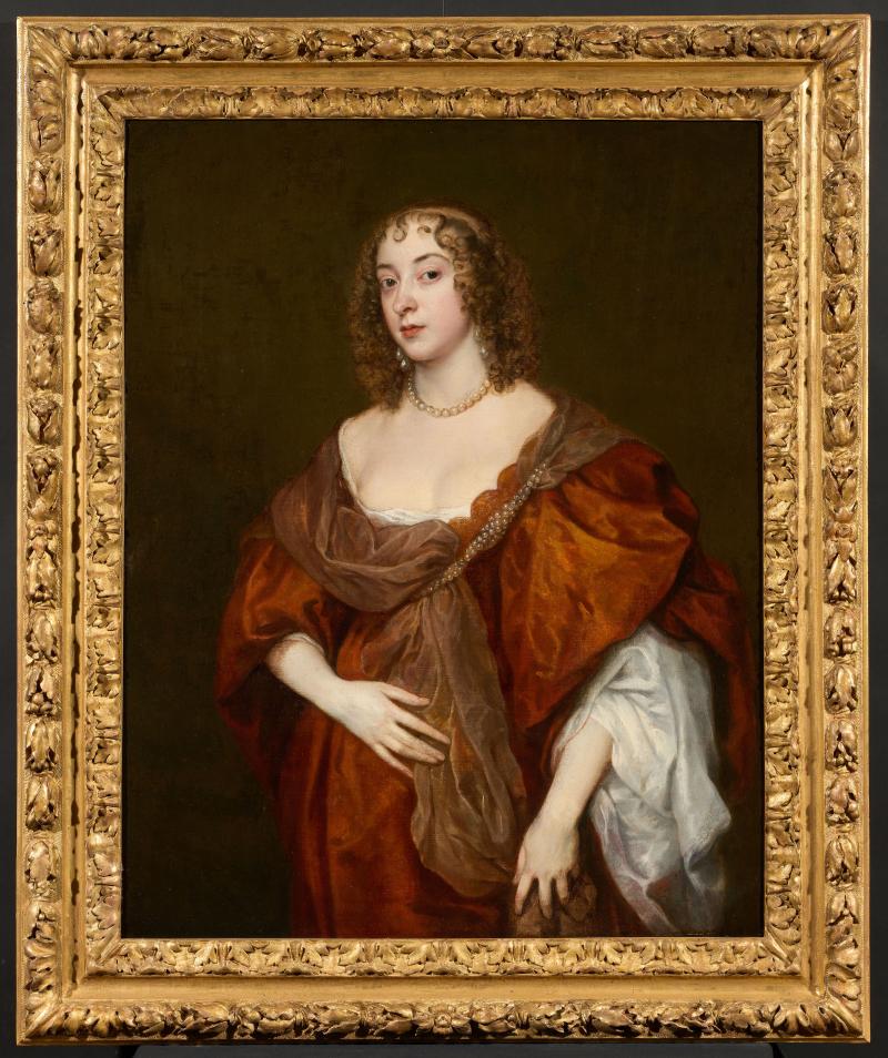 Anton van Dyck (1599 – 1641), Werkstatt des Porträt einer Dame, vermutlich Elizabeth Howard | Öl auf Leinwand | 107 x 85 cm Ergebnis: € 86.000