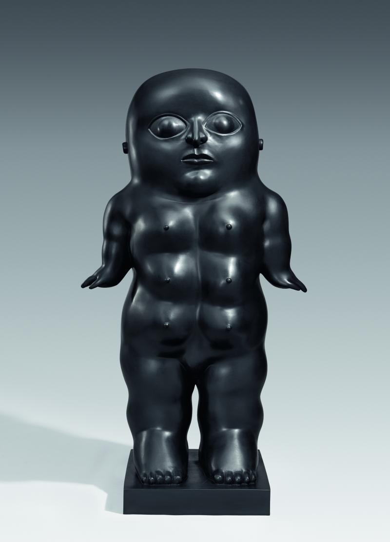 Fernando Botero (1932) Le Matin | 1981/82 | Bronze, schwarz patiniert | 168 x 93 x 63 cm Ergebnis: € 370.000