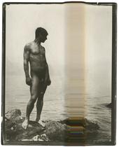 Michael Huey, Disturbance (no. 8), 2022, based on a photographic image from ca. 1910, archival inkjet print on watercolor paper, framed, 43,5 x 36 cm, ed. 5+2