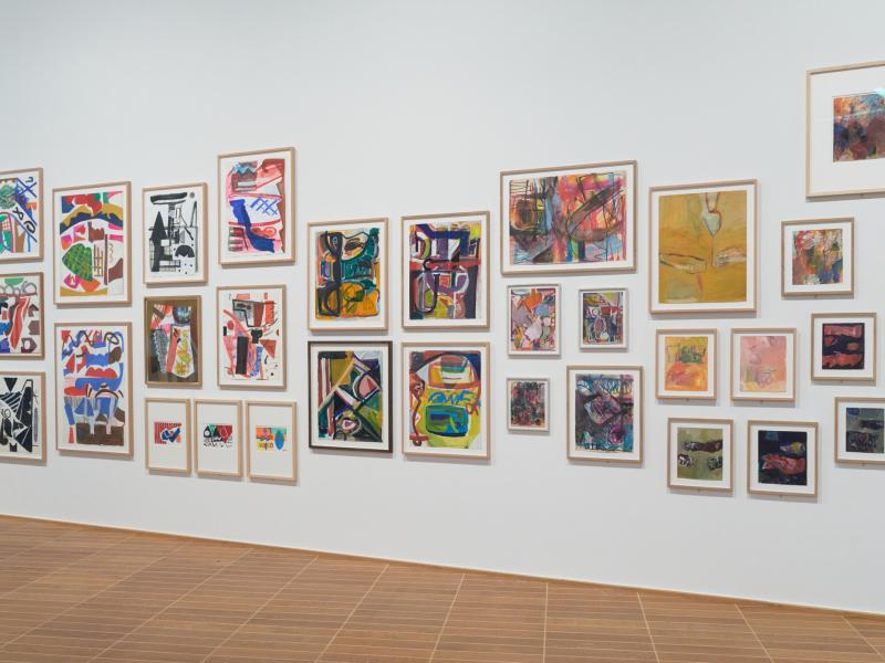 Ausstellung Shirley Jaffe, Kunstmuseum Basel 2023