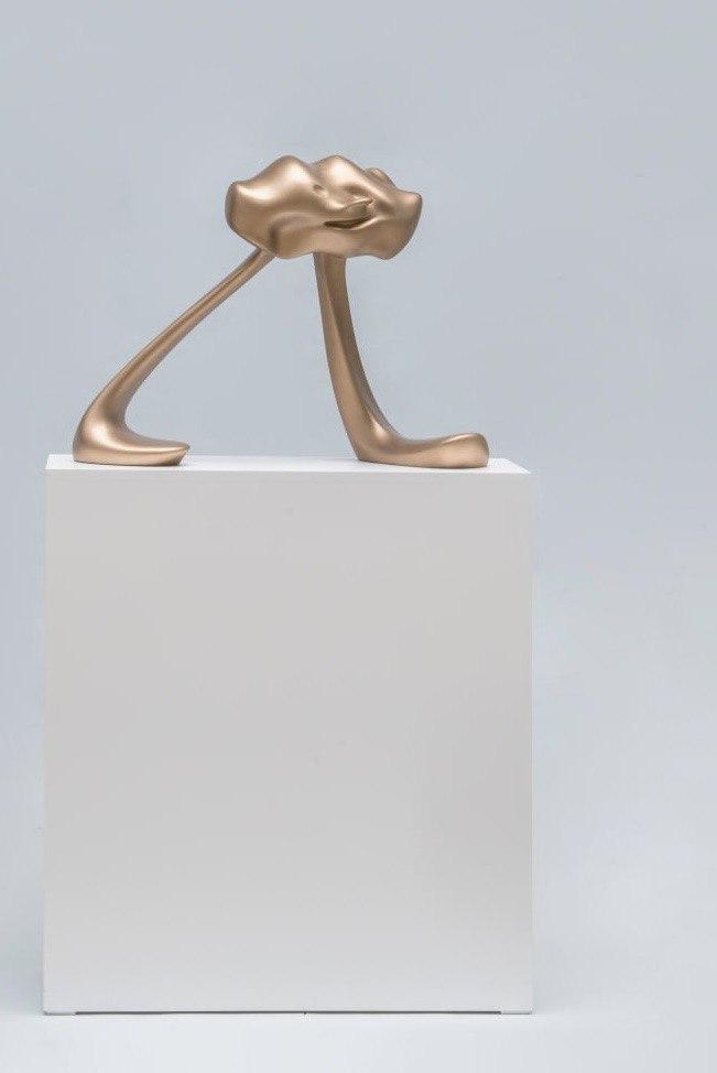 Stepan Ryabchenko, Walking Cloud, 2013-2021, bronze, 55 х 73 х 25 cm