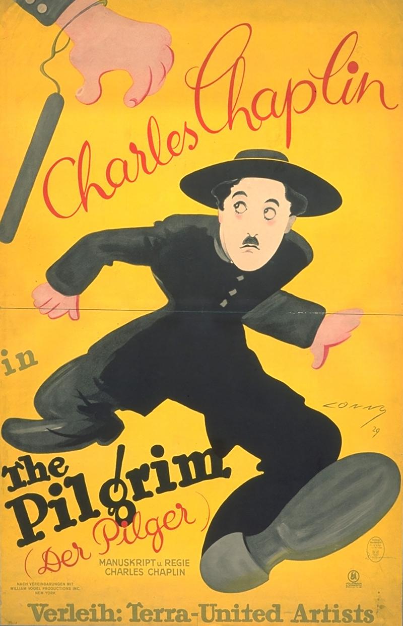 Conny, Charles Chaplin in The Pilgrim, 1929, © Staatliche Museen zu Berlin, Kunstbibliothek / Dietmar Katz