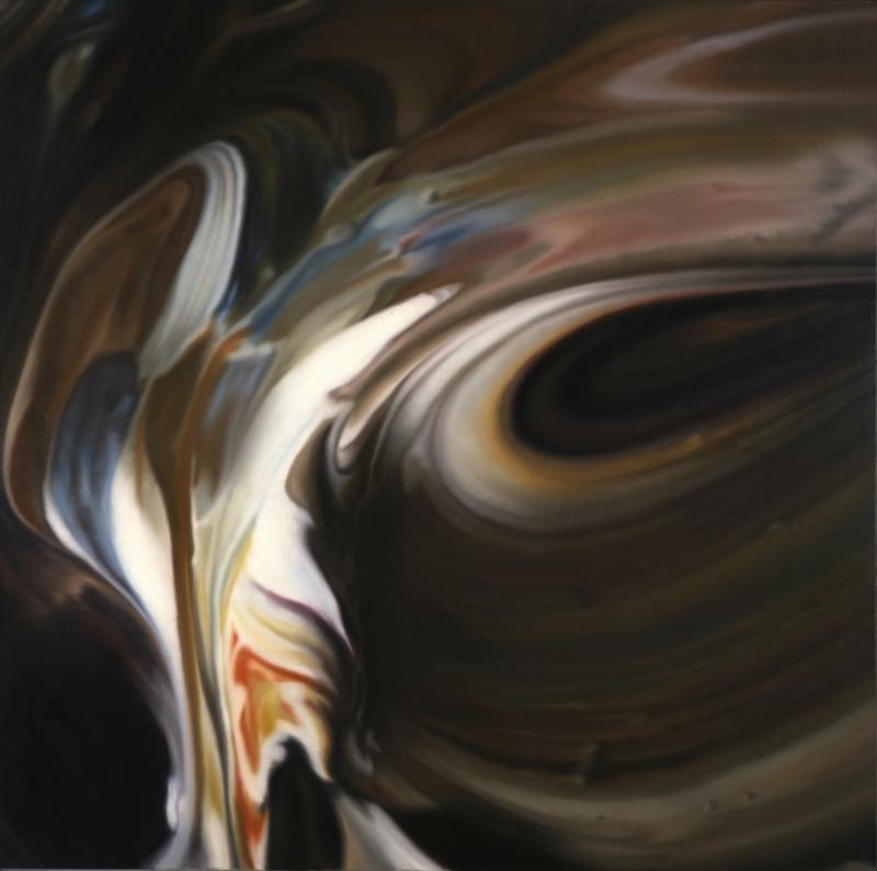 Gerhard Richter, Ausschnitt (Makart), 1971, Öl auf Leinwand, 200 x 200 cm © Gerhard Richter 2024 (23042024), Foto Kunstmuseum Bonn, Reni Hansen, MKM Museum Küppersmühle für Moderne Kunst, Duisburg, Sammlung Ströher