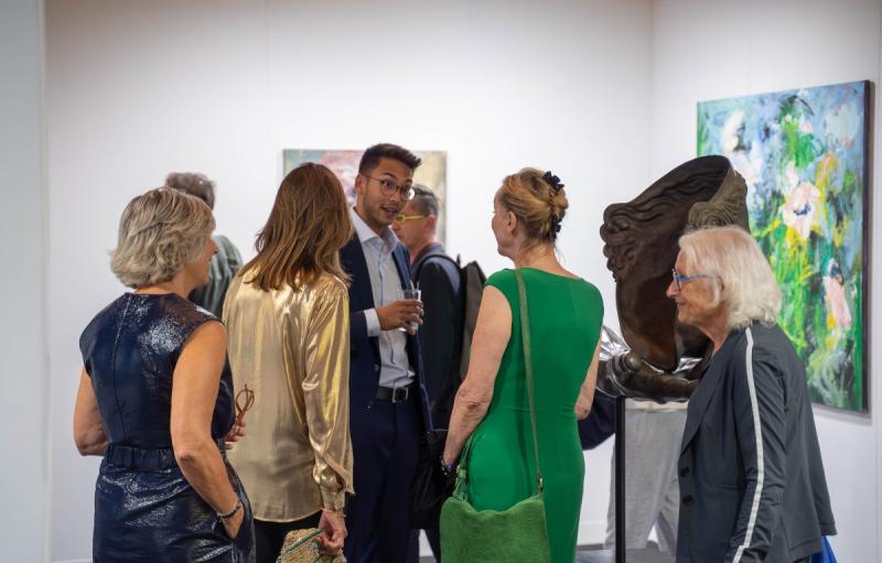 impressions of the art fair "KNOKKE ART FAIR 2024" (c) knaf.be