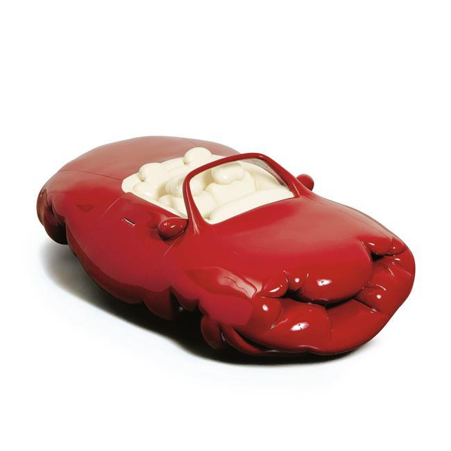 Erwin Wurm  1954 Bruck an der Mur "Fat Car"  Styropor, Fiberglas, Polyurethan und Polyesterlack