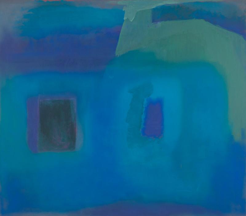 Sale 2623 - Lot 85 Price Realized: $ 100,000  Estimate: $ 50,000 - $ 70,000 ESTEBAN VICENTE (1903 - 2001, SPANISH/AMERICAN) Blue.